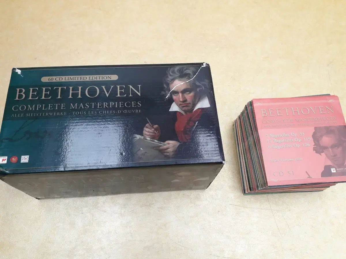 60CD LIMITED EDITION BEETHOVEN COMPLETE | 브랜드 중고거래 플랫폼 