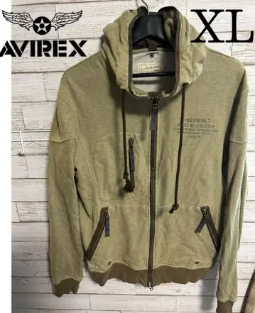 AVIREX XL 카키 자켓