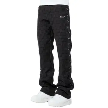 GUAPI Obsidian Black Braided Pant