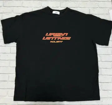 G733 aclent 그래픽 로고 프린트 루즈 티셔츠 블랙