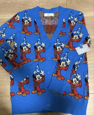 새상품 디즈니 스토어 마법사 제자 가디건 소서러 미키