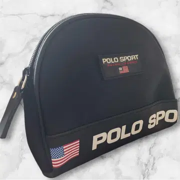 [ 레어 ] POLO SPORT 폴로 스포츠 랄프 로렌 파우치 블랙