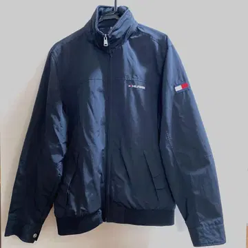 TOMMY HILFIGER 남성용 자켓 발수 블랙 L 사이즈