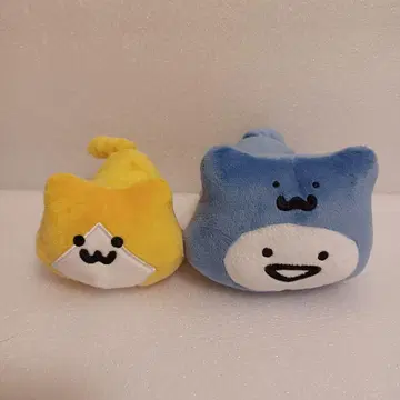오분구토이잇쇼 빙글빙글 꼬리 봉제 인형 전 2종 세트