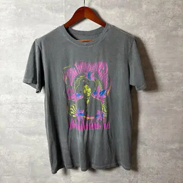 AUTHENTIC HENDRIX 밴딩T셔츠 음악 L 블랙 페이드