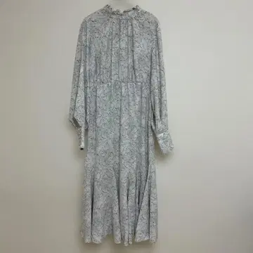 스나이델 SNIDEL 머메이드 스커트 롱 원피스 꽃무늬