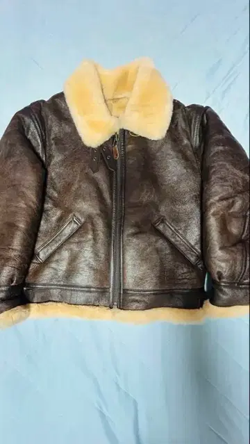 AMECO 양가죽 플라이트 자켓