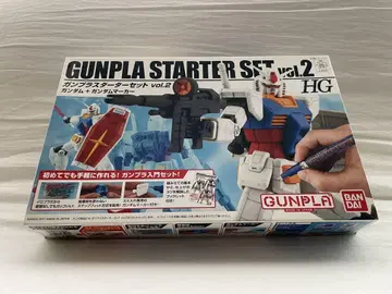 [ 새상품 미조립 ] HGUC 건담 프라모델 스타터 세트