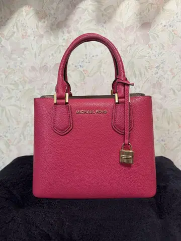 MICHAEL KORS 핑크 핸드백