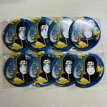 NARUTO 우치하 이타치 컬렉션 캔뱃지 8세트 원작 그림