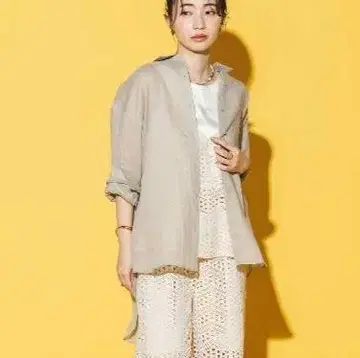 그레디 브릴리언트 라미 슬릿 셔츠