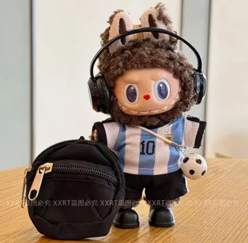 labubu 라부부 인형 옷 축구 선수 6점 세트