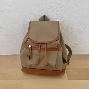 마가렛호웰 베이지 백팩 S-1760