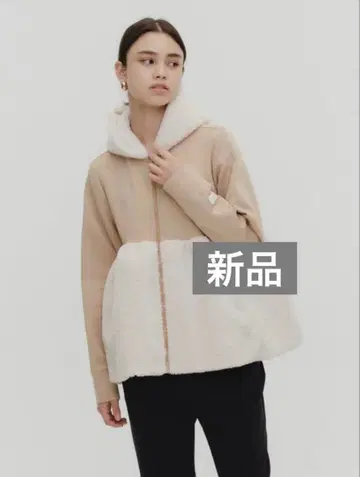 yori 복슬복슬 보아 티셔츠 후드티 아우터