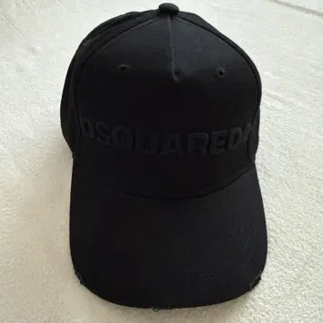 DSQUARED2 블랙 야구 모자