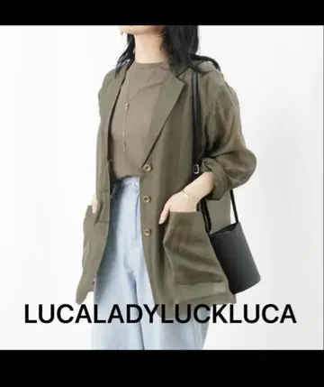 LC/LLL 시어 테일러 자켓 카키