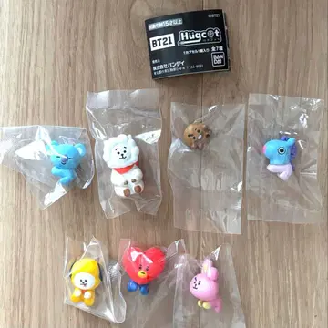 BT21 Hugcot 마스코트 7체 세트