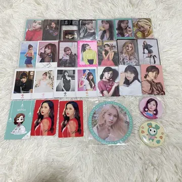 TWICE 미나 트레이딩 카드 캔뱃지 세트 묶음 판매