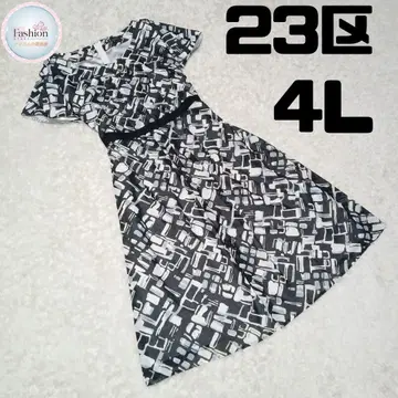 [ 3L 상당 ] 23구 포멀 프린트 원피스 경량 파티 결혼식