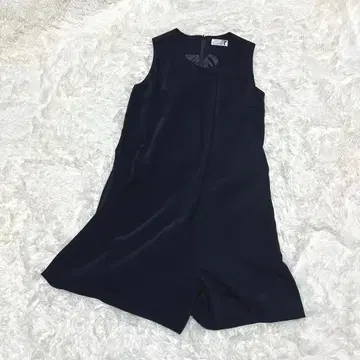 soeur7 슬리브리스 올인원 블랙 사이즈9 포켓 일본제