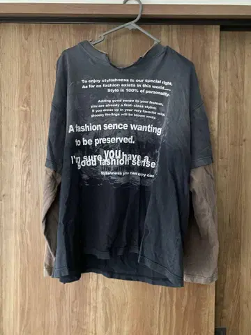 barsion 2L y2k 레이어드T셔츠 헤이세이 archive