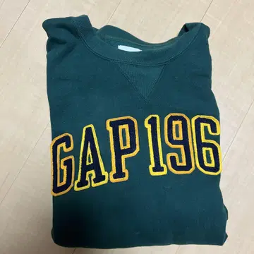 GAP 1969 다크 그린 맨투맨 사이즈 XL