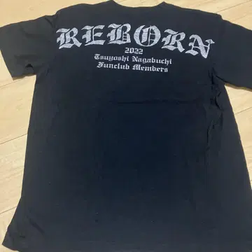 나가부치 츠요시 2022 REBORN 팬클럽 한정판 T셔츠