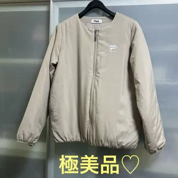 FILA 베이지 집업 자켓