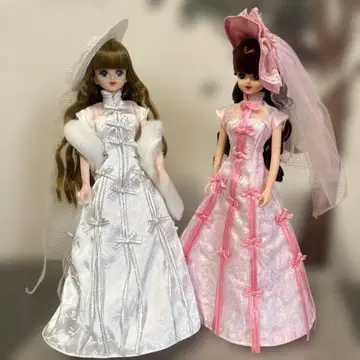 제니 차이나풍 드레스 2점 핑크 화이트