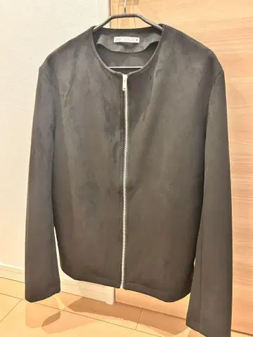 ZARA 노카라 자켓 L 블랙