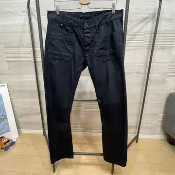 지스타 로우 다크 네이비 데님 팬츠 [ size 34 ]