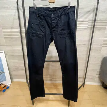 지스타 로우 다크 네이비 데님 팬츠 [ size 34 ]