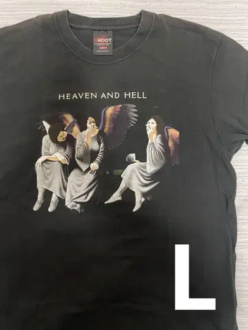[레어] Heaven and Hell 2007년 내한 T셔츠 SHOOT제