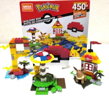 포켓몬 MEGA CONSTRUX 피카츄와 이브이