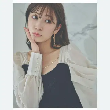 dazzlin 펄 체인 니트 원피스