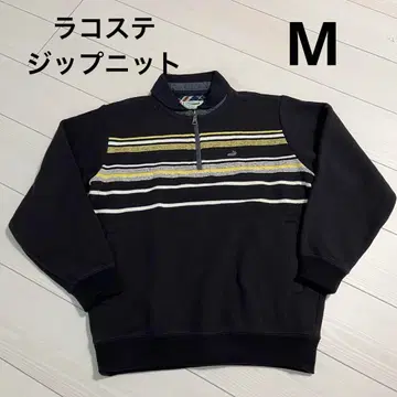 라코스테 LACOSTE 하프 지퍼 니트 M