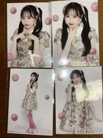 마츠모토 카렌 4장 브로마이드 특전 FRUITS ZIPPER