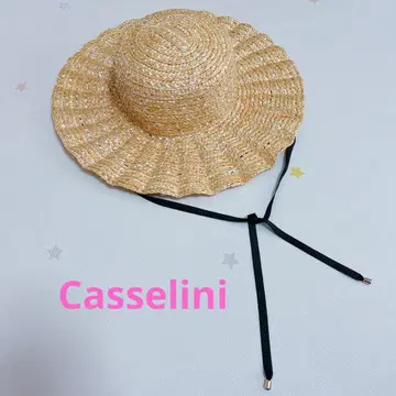 Casselini 나미나미햇 스트로우햇 밀짚모자 끈 포함