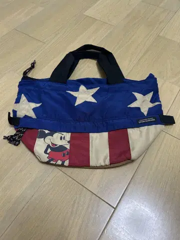 데님 던가리 미키 토트백