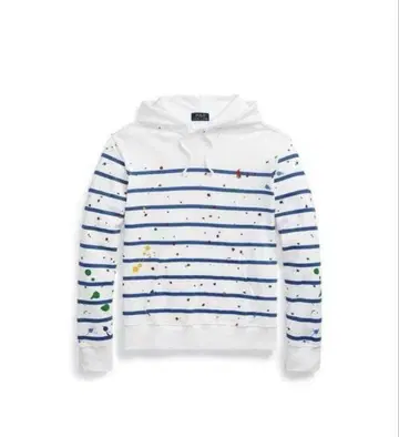 랄프 로렌 보더 페인트 후드티 여성용 M 사이즈 상당