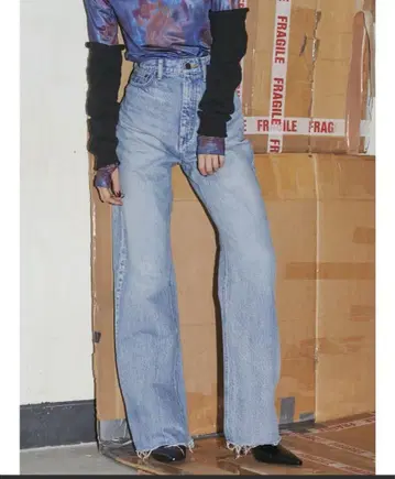VEQUM BECK FULL FLARE JEANS