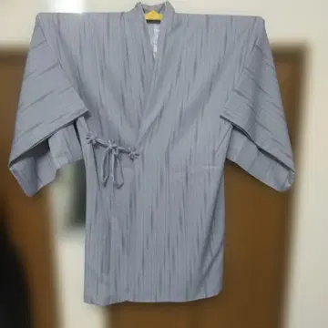 등나무색 스트라이프 도중착 장식 매듭끈