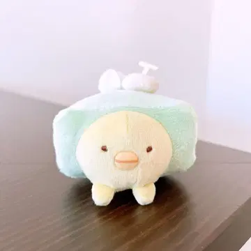 스미코구라시 펭귄? 멜론 케이크 손바닥 봉제 인형