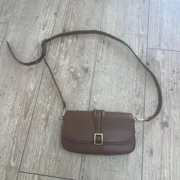 ZARA 브라운 숄더백