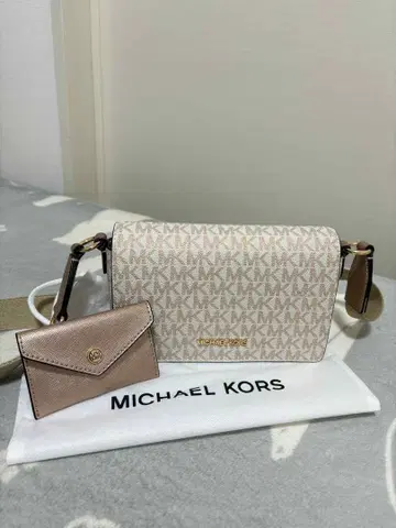 MICHAEL KORS 숄더백과 카드 케이스 핑크