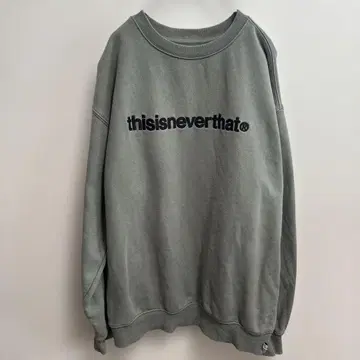thisisneverthat 그레이 맨투맨 M