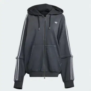 adidas ADILENIUM 오버 사이즈 후디 지퍼 후드티
