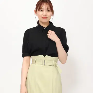 MISCHMASCH 옷깃 자수 블라우스 택 포함