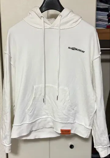 계속 한밤중이면 좋을 텐데 A to Z 콜라보 후드티 L 화이트 즈토마요