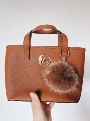 Michael Kors 브라운 토트백